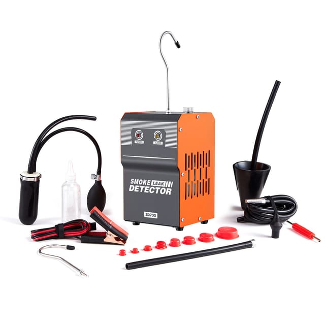 Rauchlecksuchgerät Für Kraftfahrzeuge, 12v Dc Evap-diagnosetester Mit Eingebauter Luftpumpe, Dual-mode-vakuumdetektor Für Autos, Motorräder, Lkws, Boote, Atvs