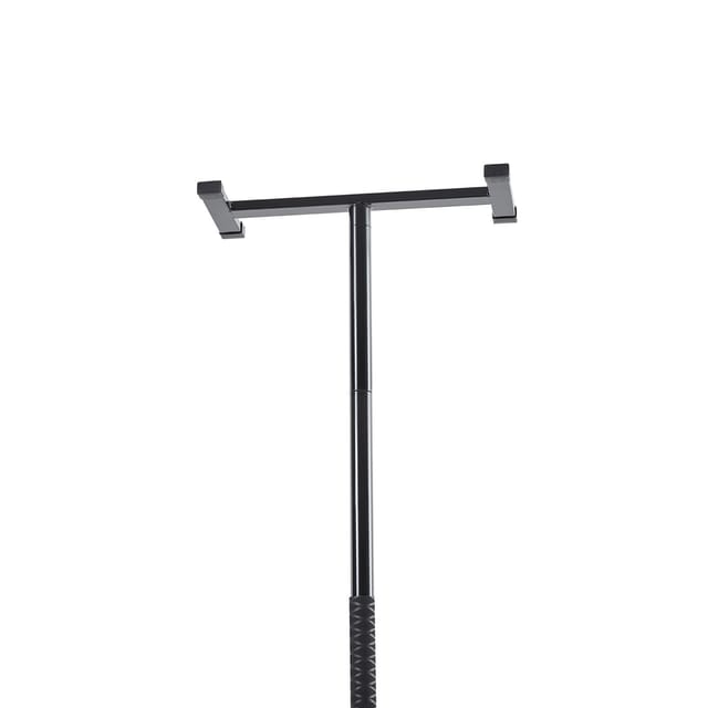 Decken-boden-transferstange, Spannungsmontierter Haltegriff Fürs Badezimmer Mit Rutschfestem, Gebogenem Griff, Tragkraft 136 Kg, Sicherheitspfosten Für Senioren, Ideal Für Deckenhöhen Von 2,1 Bis 3 M,