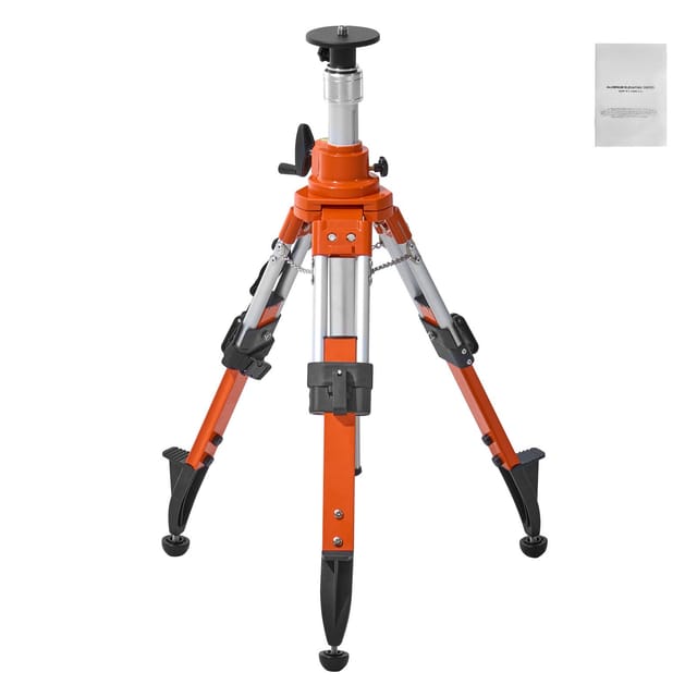 Stativ Für Laser-nivelliergerät, 5/8"-11-schraubgewinde, Höhenverstellung 69–172 Cm, Verstärktes Stativ Mit Libelle Und Streulichtbegrenzer, Verstellbare, Rutschfeste Füße