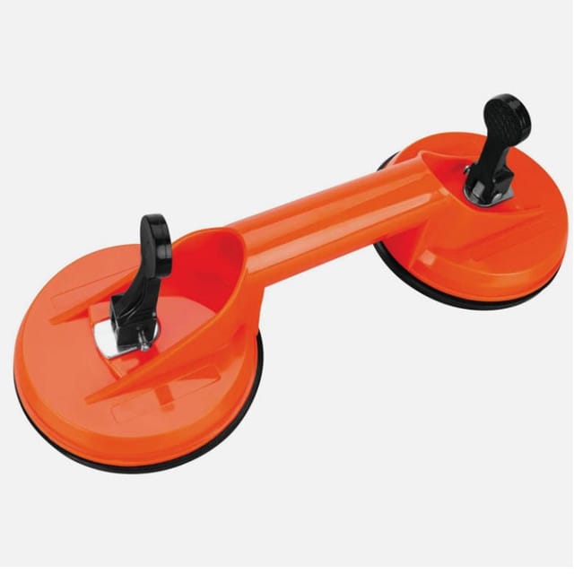 Ventouse De Levage Haute Performance Pour Verre, Poignée Orange Pour Vitres Et Carreaux, 30 Mm, 85 Mm Et 330 Mm, Vitrier
