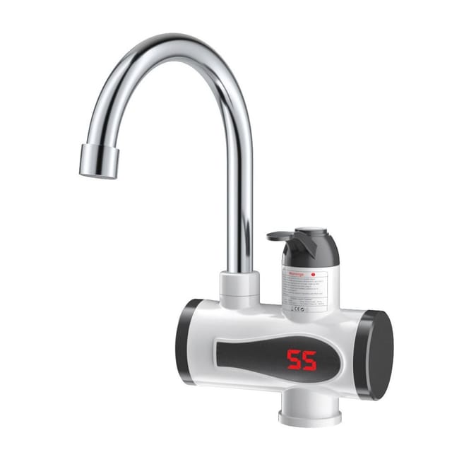 Robinet Chauffe-eau Instantané, Mélangeur Compact Pour Cuisine Et Salle De Bain, Installation Simple, Évier, Domicile