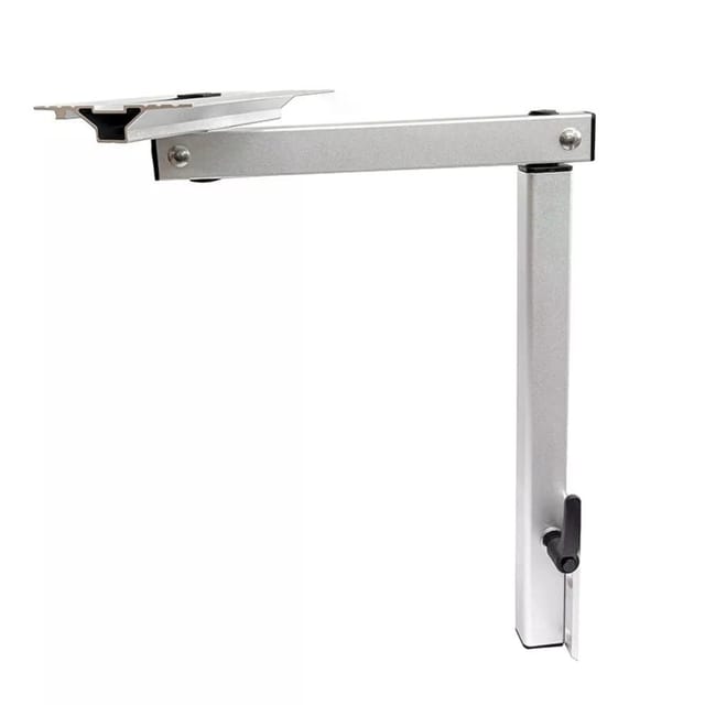 Pied De Table Rotatif 360° Pour Camping-car, Réglable En Hauteur, Démontable Rapide, Aluminium Robuste, Aménagement Int érieur