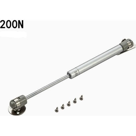 2 Stück 200 N Gasdruckfedern, Hydraulische Möbelstreben, Gasdruckstoßdämpfer, Pneumatische Arme Zum Anheben Von Türen, Schränken, Küchenmöbeln Und Küchenschränken
