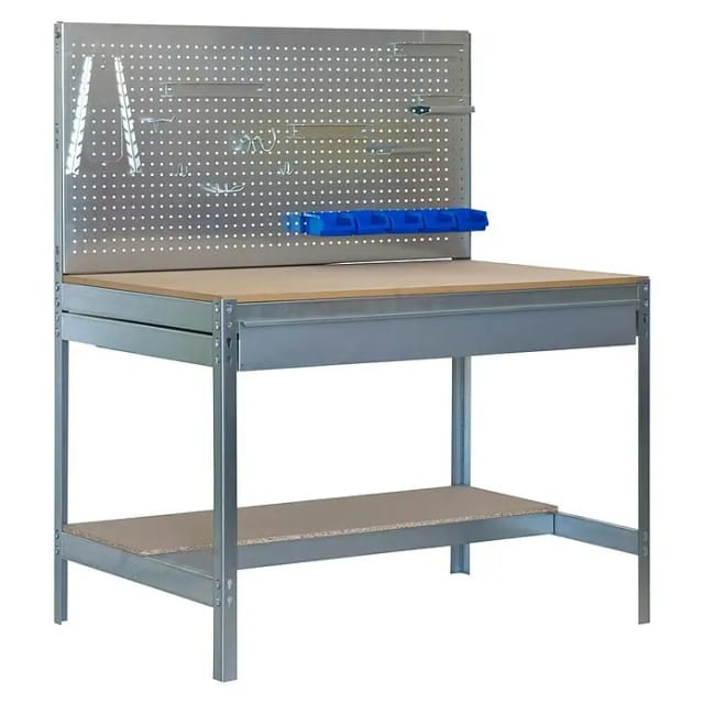 Simonrack - Verzinkte Werkbank 1445x910x610 Mm Belastung 400 Kg/tablett - Simonwork Bt2 Box 900 Galva