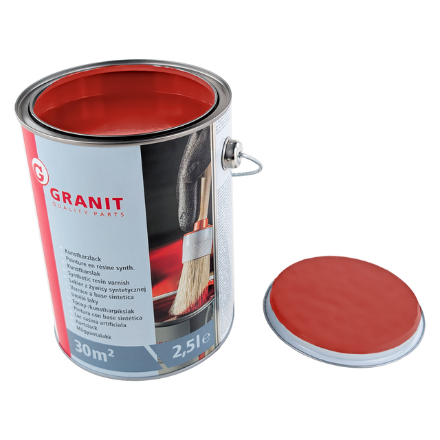 Herculanorot Ral 3000 Wilckens Granit Lack 2,5 L Dose