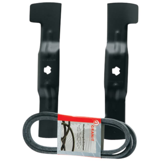 Set Aus 2 Messern 46 Cm + Tragegurt Mtd 742-04021a 754-04075
