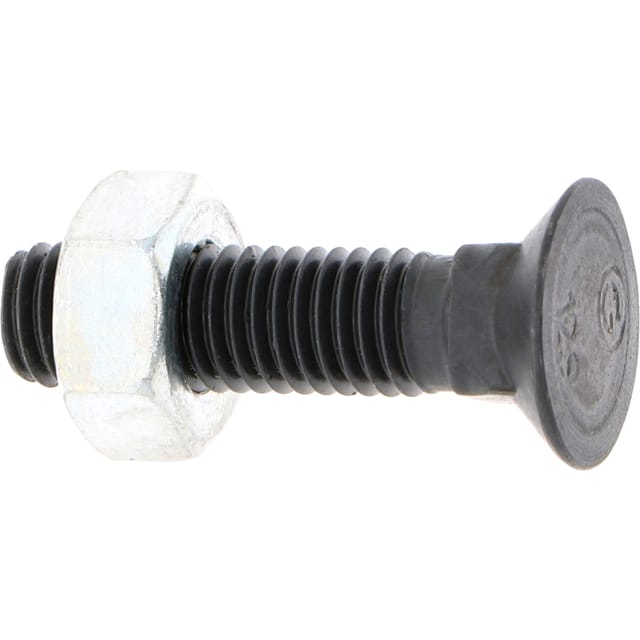 Pflugbolzen Mit Mutter M10x1,5x40mm Klasse 12.9 Din 608 Für Pflug 1040812
