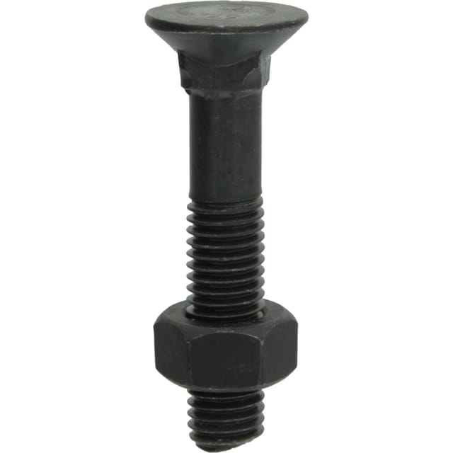 Pflugbolzen Mit Mutter M12x1,75 Länge 65 Mm 12,9 Din 608 Grubber 1265812