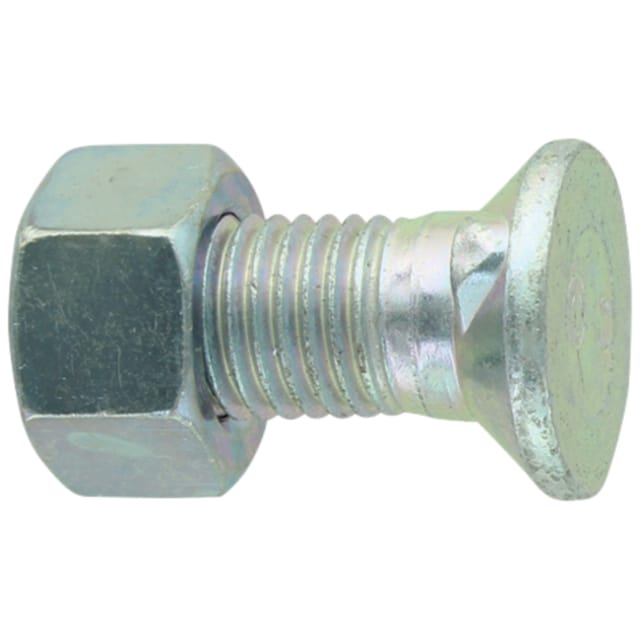 Pflugbolzen Mit Mutter M16x2, Festigkeitsklasse 10.9, Din 11014, Kopf-ø 28 Mm, Für Pflug 1640hu