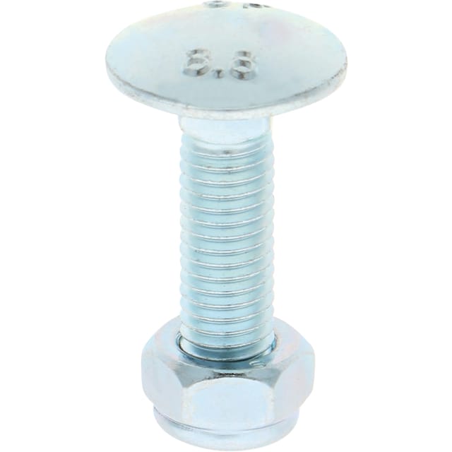 Schraube Mit Mutter, Gewinde M8x1,25, Länge 30 Mm, 8,8, Für Pflugelemente 51-1035