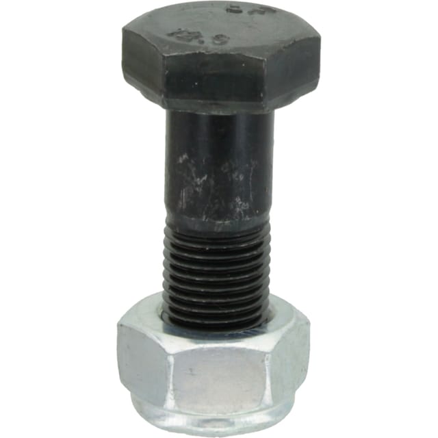Messerbolzen Mit Mutter, Gewinde M12x1,25, Länge 35 Mm, Klasse 12.9, Für Mulcher 63-1235