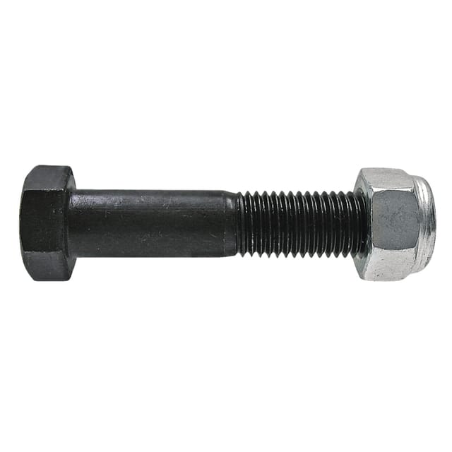 Schraube Mit Mutter, Gewinde M16x2, Länge 80 Mm, 10.9, Für Mulchelemente 63-1680