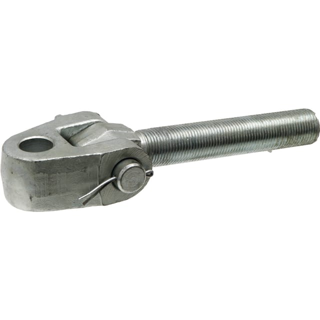 Gelenk-gabelkopf, Durchmesser 28,4 Mm, Gewinde M36 X 3 Links, Kat.-nr. 120228