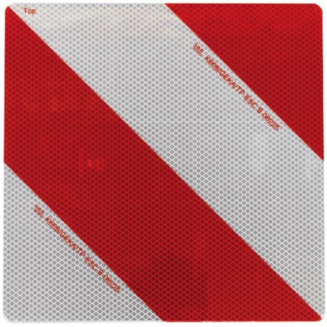 Warnschild 285x285 Einseitig Rechtwinklig