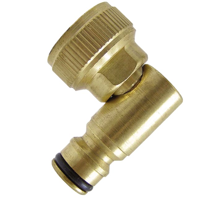 Drehverbinder Aus Messing, Schlauchstecker, 3/4" Gw