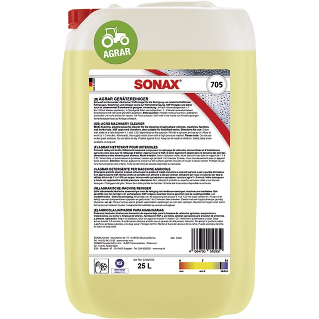 Agrar 25l Sonax Gerätereiniger