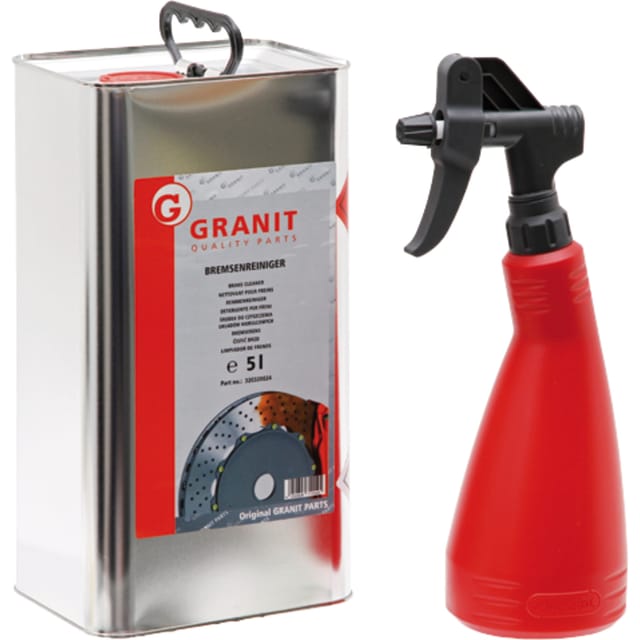 Industriesprühgerät + Bremsenreiniger Granit 5l Mit Schrauben