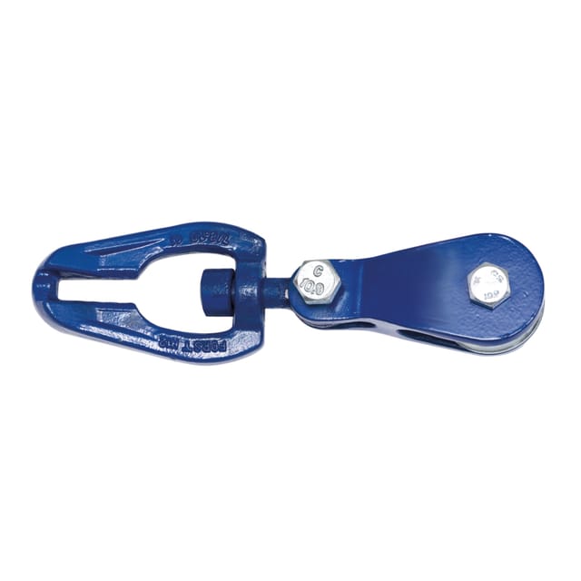 Seilrolle, 10 Mm, Wirbel, 6,0 T, Granit