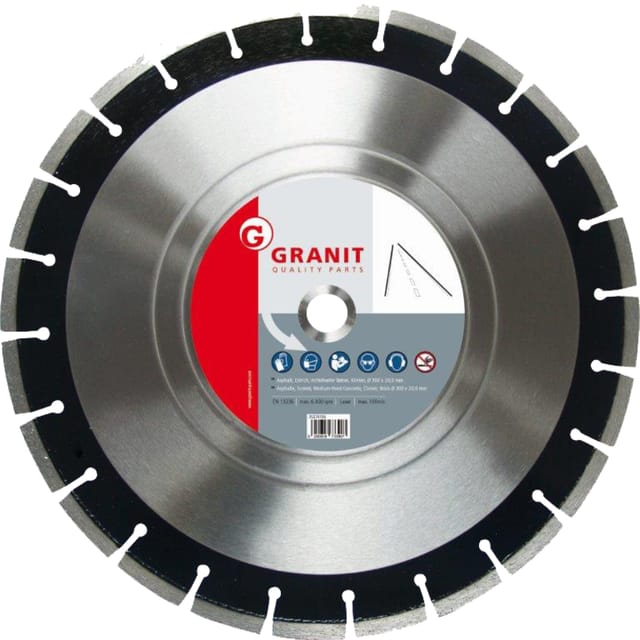 Diamanttrennscheibe Für Asphalt 400x10mm Granit