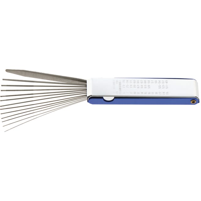 Vergaserdüsenreinigungsset 0,4–1,6 Mm