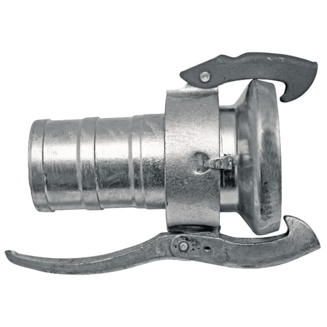 6"-steckmuffe Mit Hülse Für 6"-schlauch, Nennweite 159 152x200 Mm, Verzinkter Stahl 0200406