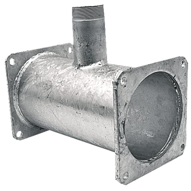Verzinkter T-stück-verteiler 6" X 2 1/2" 2 1/2" Für Wassertankwagen 0200668