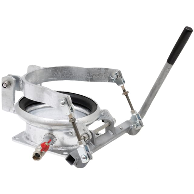 Kurzer Verzinkter Schnellwechsler, Länge 95 Mm, Nennweite 159/6" Stahl 0218516