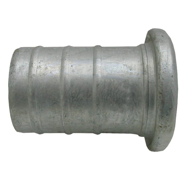 Muffenanschluss 89/3", Länge 190 Mm, Aus Verzinktem Stahl, Für Güllewagen 0220444