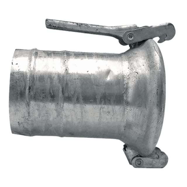 6"-steckmuffe Mit Hülse Für 80-mm-schlauch, Nennweite 150/6", Länge 275 Mm, Italienisches System