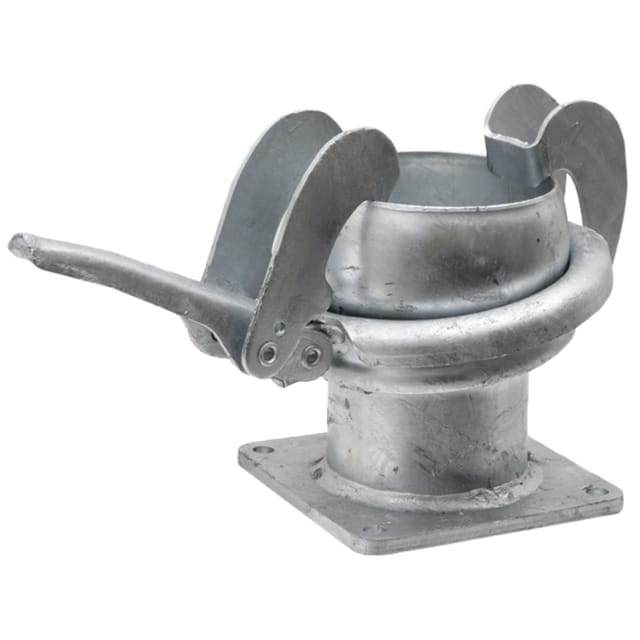 Bauer 4"-innengewindestecker Mit Flansch Für Güllewagen 04051082