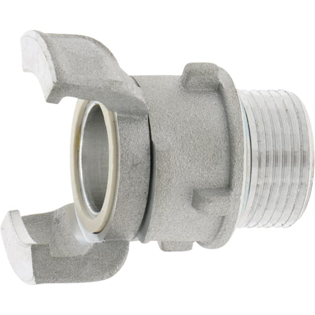 Guillemin-anschluss Dn 65 Außengewinde 2 1/2" Aluminium-tropfschlauchadapter