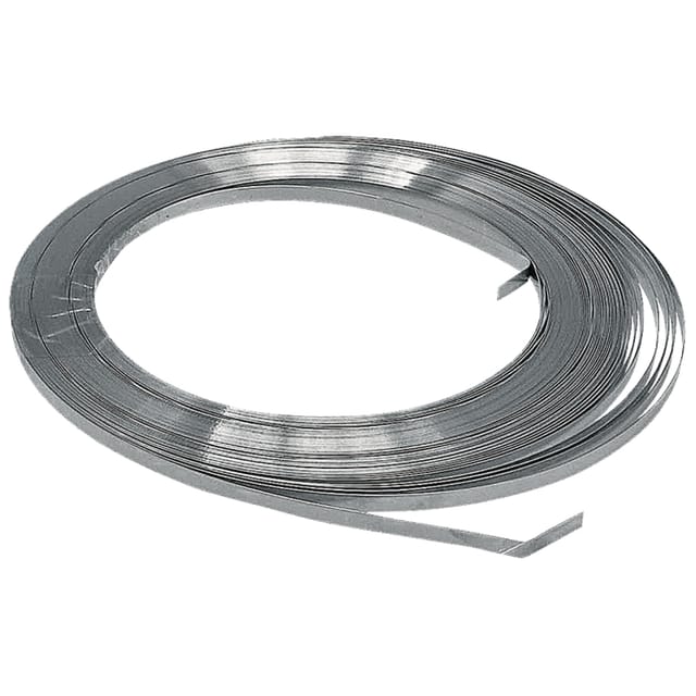 Edelstahl-metallband 9,5 X 0,64 Mm 30 M Für Schlauchtrommel 0465206