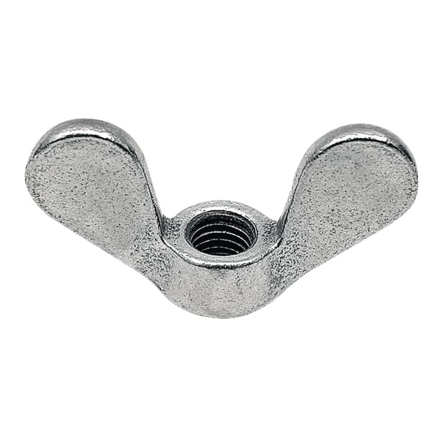Flügelmutter, Stahl Din 315 33mm 10 Stück.