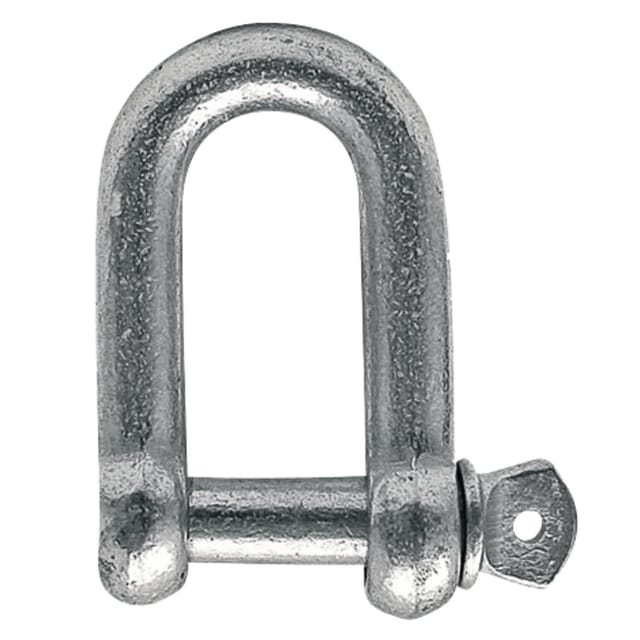 Gerader Schäkel 5/16" 8 X 24 X 11mm 0,2t 4 Stück.