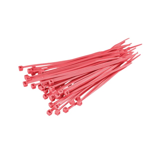 Kabelbinder 150 X 3,6 Mm Rot 100 Stück.