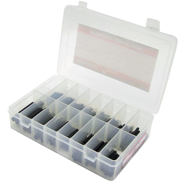 Satz Dehnhülsen 2–8 Mm, 300 Stück, Stahl Din 1481, 16 Größen, Koffer