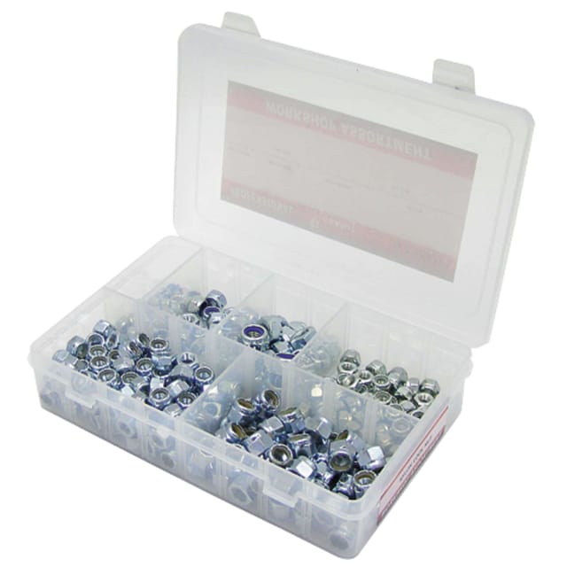Satz Selbstsichernder Muttern M6-m10 Und Unf Klasse 10 Din 985 Iso 10511 99011