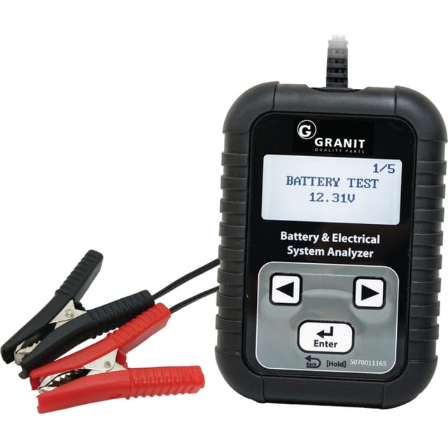 Bt 400 Batterietester, 40-1885 Cca En Granite