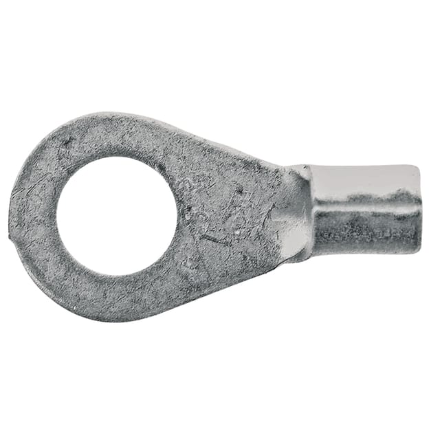 Crimp-ösenverbinder, Unisoliert, Durchmesser 8,4 Mm, M8, 10 Mm², L=20 Mm