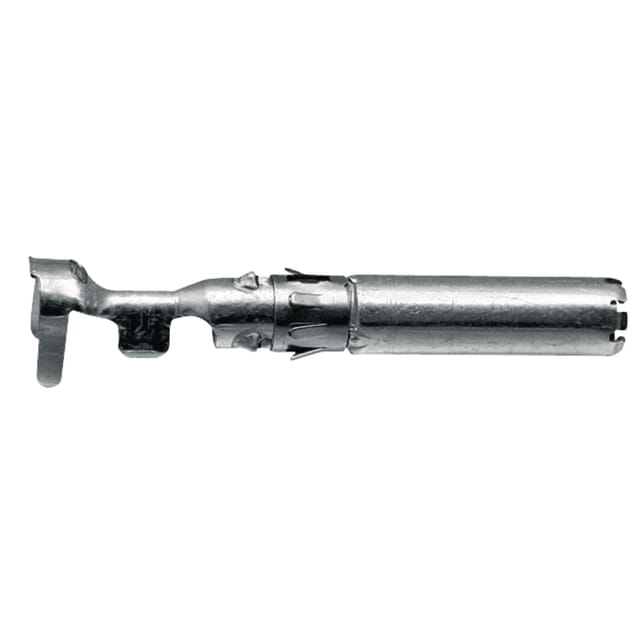 Steckerhülse Fi 4mm L=41,2mm Gepresst Für Draht Mit Einem Querschnitt Von 1-2,5mm2