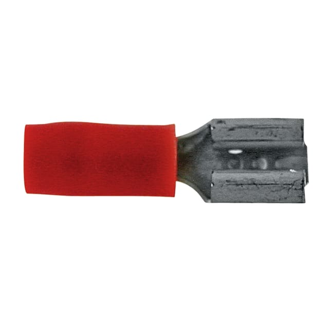 Crimpverbinder, Flach, Teilisoliert, 4,8 X 0,5 Mm