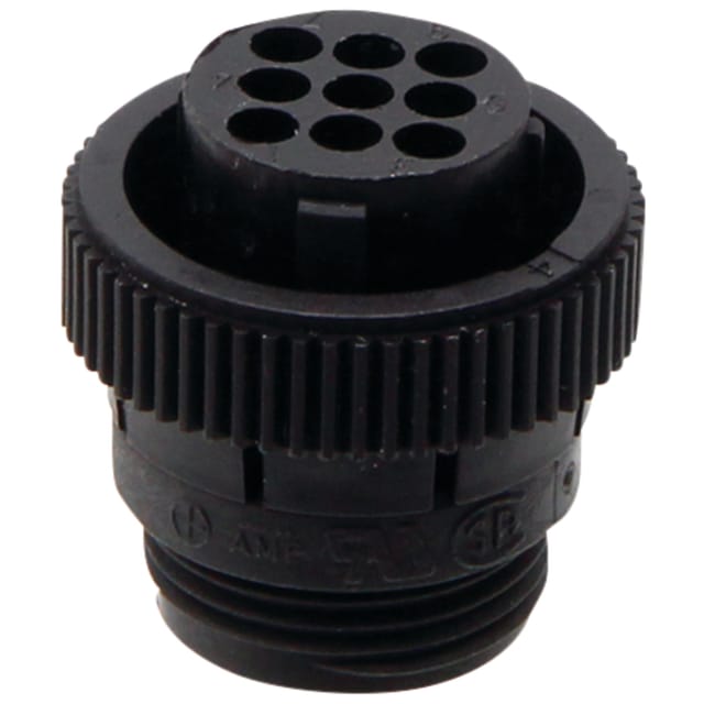 Cpc Amp Tyco Te Connectivity 3-poliges 6,3-mm-9-poliges Buchsengehäuse