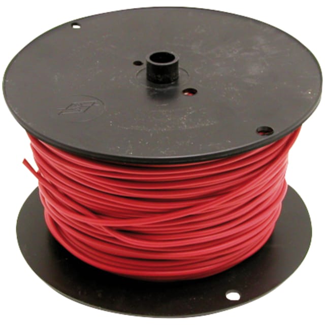Rotes Kabel, Einadriger Kabelbaum, Querschnitt 1,5 Mm², L = 100 M