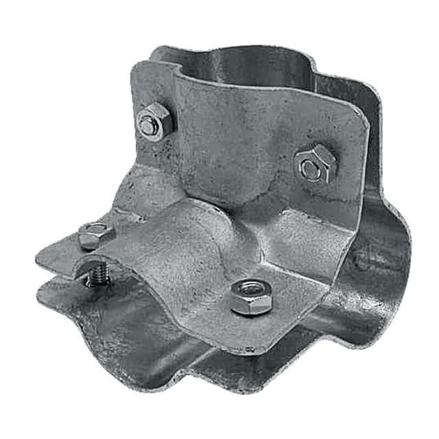 Zweiteilige Eckklemme 2x2 Zoll Granit
