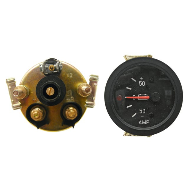 Universelles Amperemeter 12 V Durchmesser 60 Mm -50/0/+50 A