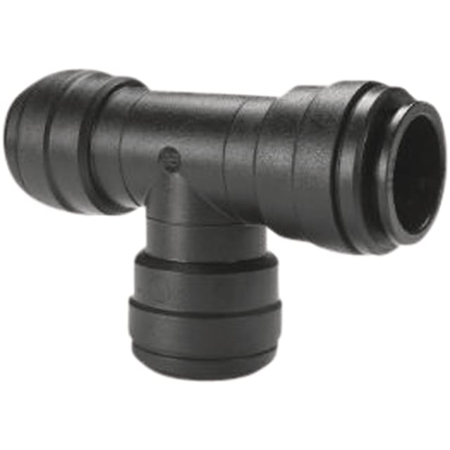 Pneumatischer T-verbinder (t-stück), Außendurchmesser 22 Mm, 15 Bar