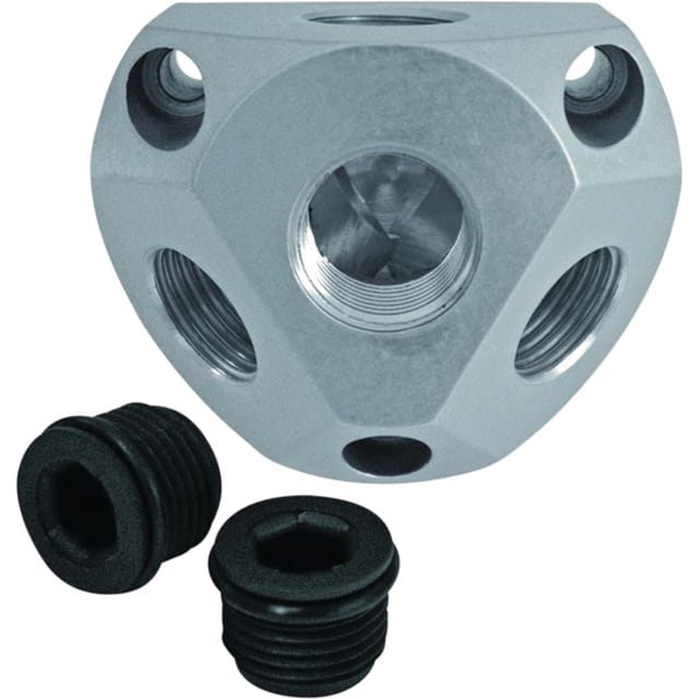 1/2"-aluminium-luftverteilerbuchse