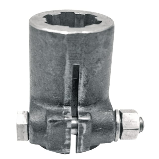 Profilnabe 1 3/8" 80 Mm 6-zahn-nabe Mit Klemmschraube Granite