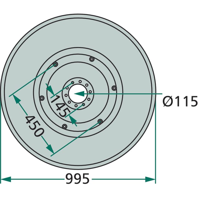 Deutz-fahr Pöttinger Mähwerk-gleitscheibe 06580818 1.1074.010.570.00
