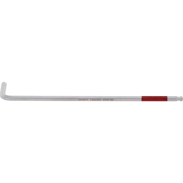Langer Innensechskantschlüssel Mit Kugelkopf, 4 Mm, 144 Mm